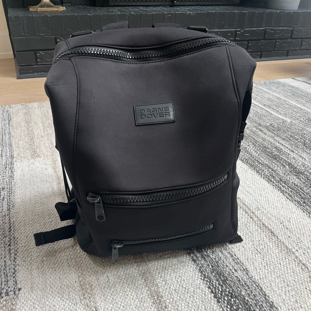 Dagne Dover Large Diaper Backpack - black